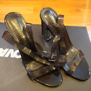 Fashinova clear heal sandals!!